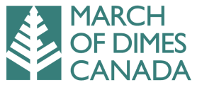 March of Dimes Canada Logo in English